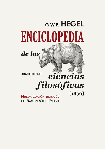 [9788416160570] ENCICLOPEDIA DE LAS CIENCIAS FILOSÓFICAS
