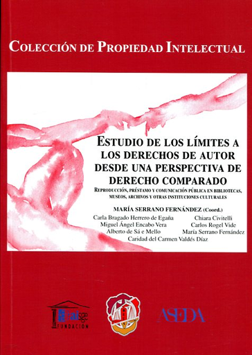 [9788429019674] ESTUDIO DE LOS LÍMITES A LOS DERECHOS DE AUTOR DESDE UNA PERSPECTIVA DE DERECHO COMPARADO
