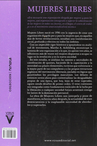 [9788492559794] MUJERES LIBRES