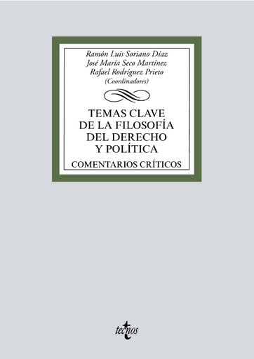 [9788430976935] TEMAS CLAVE DE LA FILOSOFÍA DEL DERECHO Y POLÍTICA