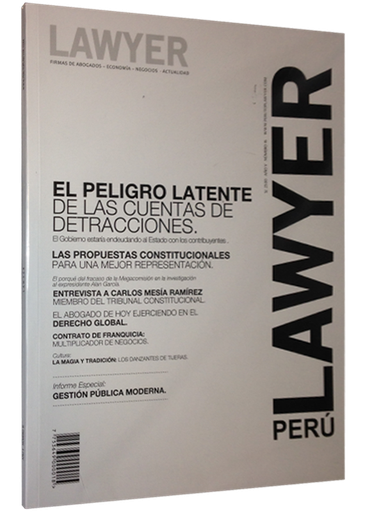 [037290] REVISTA LAWYER PERÚ: N°16