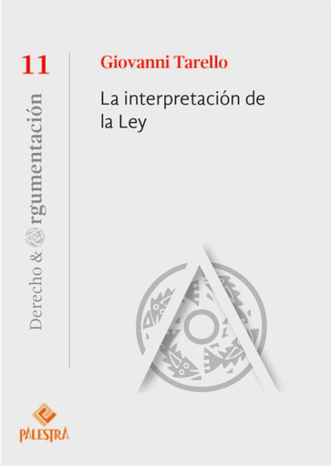 [9786123250294] LA INTERPRETACIÓN DE LA LEY