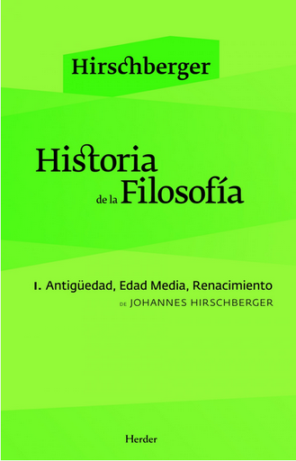 [9788425425035] HISTORIA DE LA FILOSOFÍA I : ANTIGÜEDAD, EDAD MEDIA, RENACIMIENTO