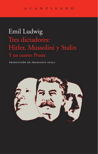 [9788415277132] TRES DICTADORES: Hitler, Mussolini y Stalin