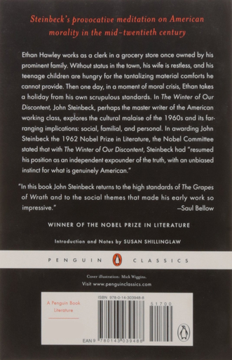 [9780143039488] THE WINTER OF OUR DISCONTENT