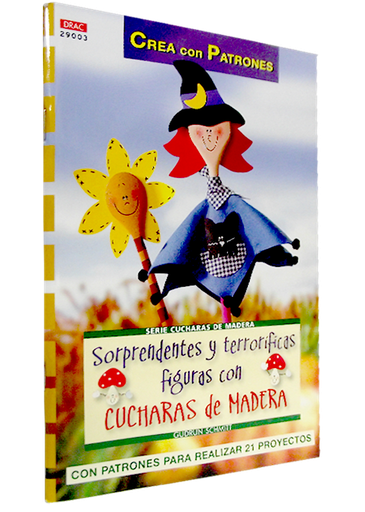 [9788498742275] SORPRENDENTES Y TERRORÍFICAS FIGURAS CON CUCHARAS DE MADERA