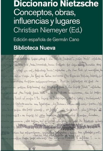 [9788499402970] DICCIONARIO NIETZSCHE
