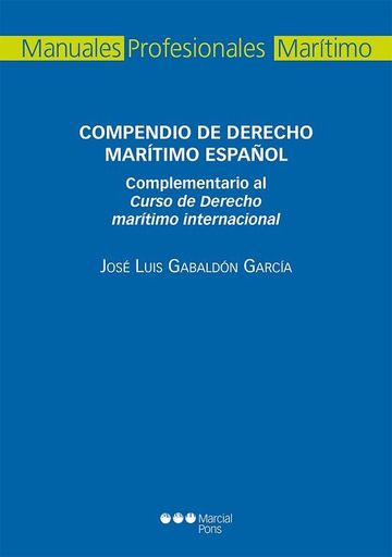 [9788491230144] COMPENDIO DE DERECHO MARÍTIMO ESPAÑOL