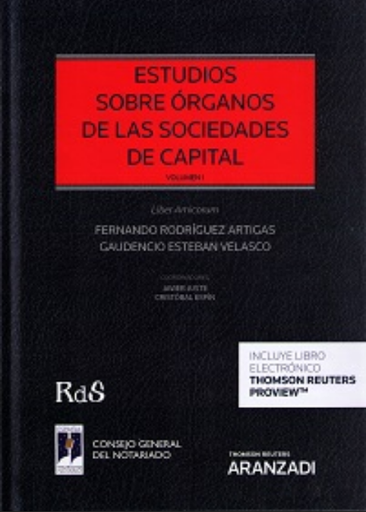 [9788491775669] ESTUDIOS SOBRE ÓRGANOS DE LAS SOCIEDADES DE CAPITAL (2 vols.)