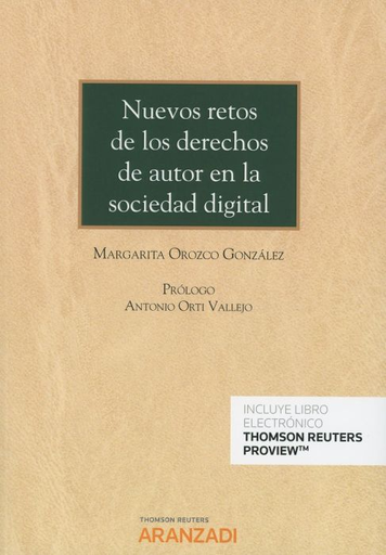 [9788413091778] NUEVOS RETOS DE LOS DERECHOS DE AUTOR EN LA SOCIEDAD DIGITAL