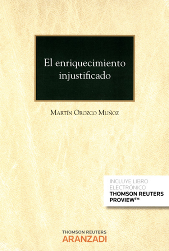 [9788490986585] EL ENRIQUECIMIENTO INJUSTIFICADO