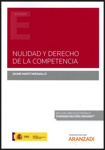 [9788413459400] NULIDAD Y DERECHO DE LA COMPETENCIA