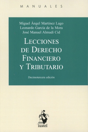 [9788498903522] LECCIONES DE DERECHO FINANCIERO Y TRIBUTARIO