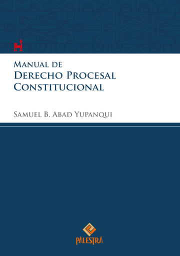 [9786123250935] MANUAL DE DERECHO PROCESAL CONSTITUCIONAL