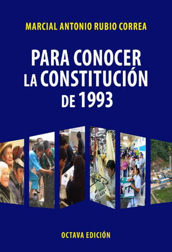 [9786123176310] PARA CONOCER LA CONSTITUCIÓN DE 1993