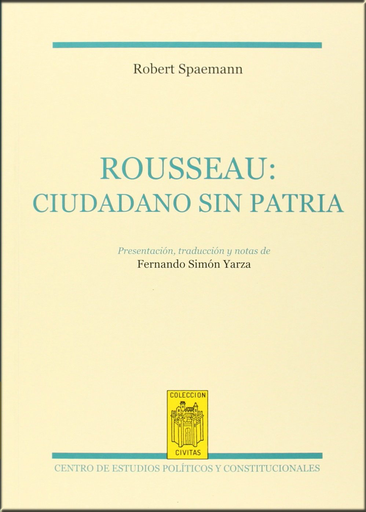 [9788425915758] ROUSSEAU: CIUDADANO SIN PATRIA