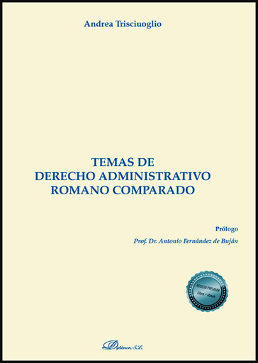 [9788413772707] TEMAS DE DERECHO ADMINISTRATIVO ROMANO COMPARADO
