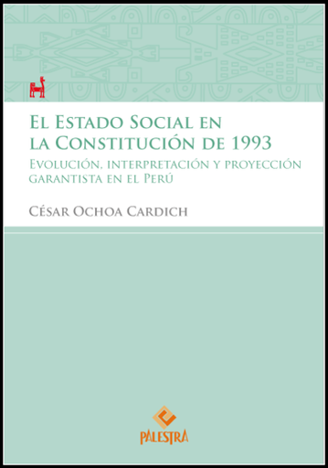 [9786123251444] EL ESTADO SOCIAL EN LA CONSTITUCIÓN DE 1993