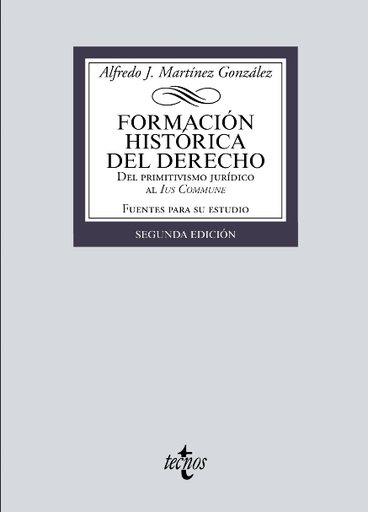 [9788430983759] FORMACIÓN HISTÓRICA DEL DERECHO