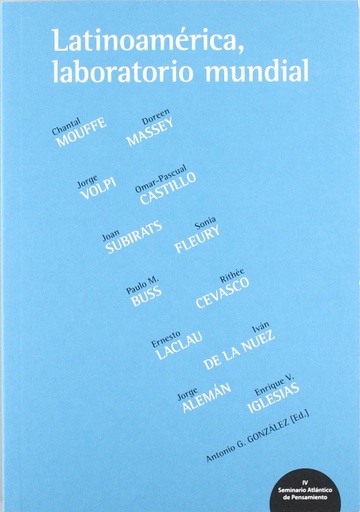 [9788493888664] LATINOAMÉRICA, LABORATORIO MUNDIAL