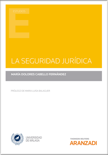 [9788413913810] LA SEGURIDAD JURÍDICA