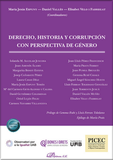 [9788413775791] DERECHO, HISTORIA Y CORRUPCIÓN CON PERSPECTIVA DE GÉNERO