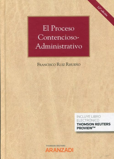 [9788413915159] EL PROCESO CONTENCIOSO-ADMINISTRATIVO