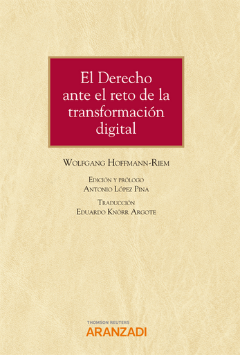 [9788413907031] EL DERECHO ANTE EL RETO DE LA TRANSFORMACIÓN DIGITAL