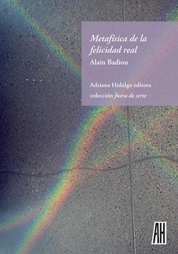 [9789874159755] METAFÍSICA DE LA FELICIDAD