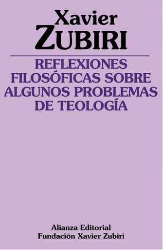 [9788491814009] REFLEXIONES FILOSÓFICAS SOBRE ALGUNOS PROBLEMAS DE LA TEOLOGÍA