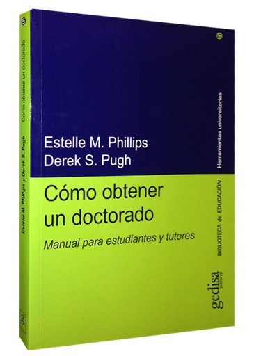 [9788474327472] CÓMO OBTENER UN DOCTORADO