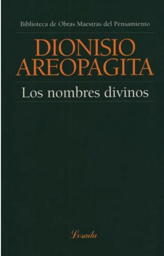 [9789500394185] LOS NOMBRES DIVINOS