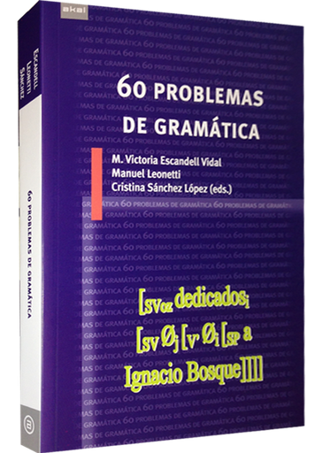 [9788446034278] 60 PROBLEMAS DE GRAMÁTICA