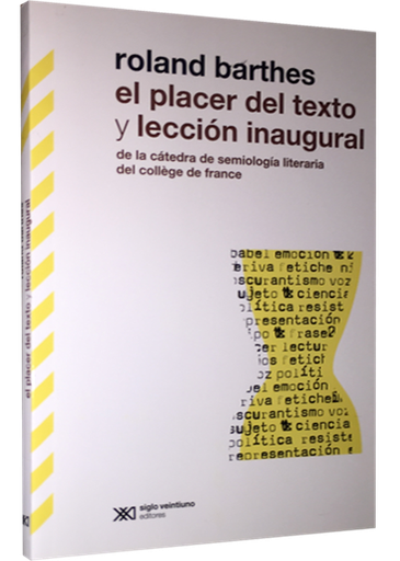 [9789876290449] EL PLACER DEL TEXTO