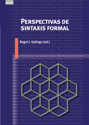[9788446042402] PERSPECTIVAS DE SINTAXIS FORMAL