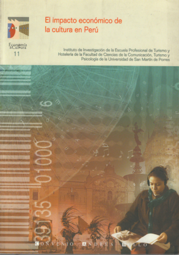 [9789586981712] EL IMPACTO ECONÓMICO DE LA CULTURA EN PERÚ