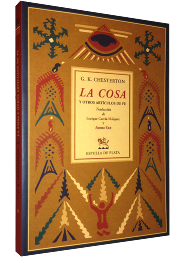 [9788496956988] LA COSA Y OTROS ARTÍCULOS DE FE