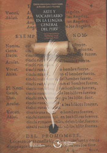 [9789972832635] ARTE Y VOCABVLARIO EN LA LENGVA GENERAL DEL PERV