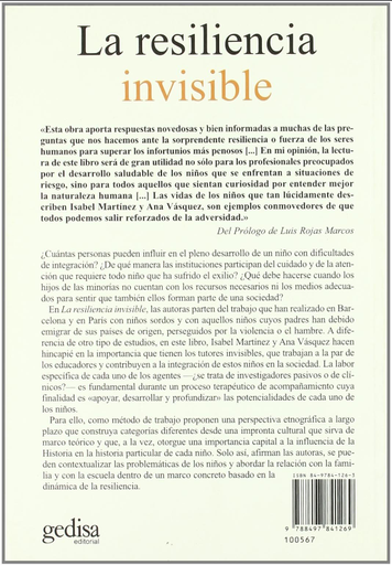 [9788497841269] LA RESILIENCIA INVISIBLE