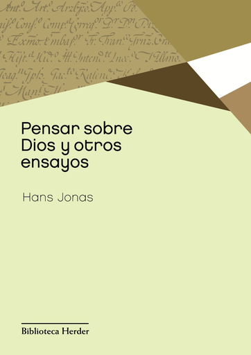 [9788425428753] PENSAR SOBRE DIOS Y OTROS ENSAYOS