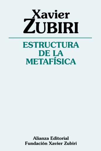 [9788491042600] ESTRUCTURA DE LA METAFÍSICA