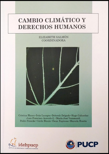 [9786124474033] CAMBIOS CLIMÁTICOS Y DERECHOS HUMANOS