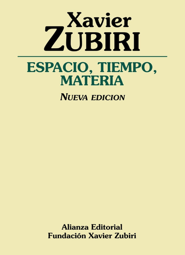 [9788420697604] ESPACIO, TIEMPO, MATERIA