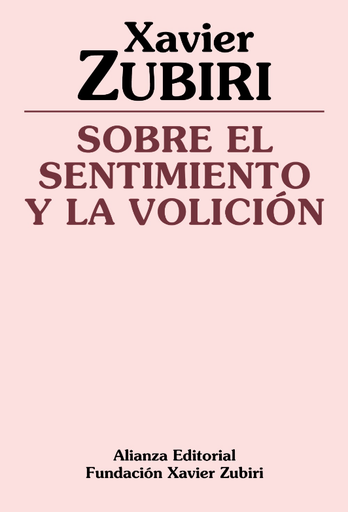 [9788420690469] SOBRE EL SENTIMIENTO Y LA VOLICIÓN