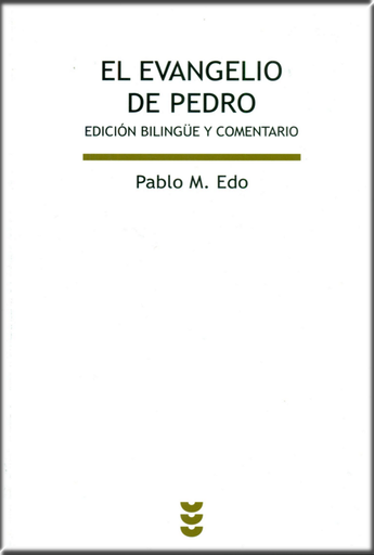[9788430119110] EL EVANGELIO DE PEDRO