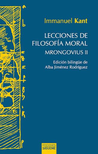 [9788430119547] LECCIONES DE FILOSOFÍA MORAL - MRONGOVIUS II