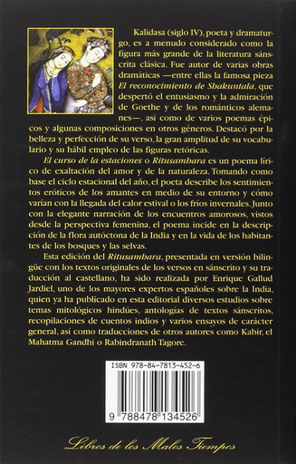 [9788478134526] EL CURSO DE LAS ESTACIONES