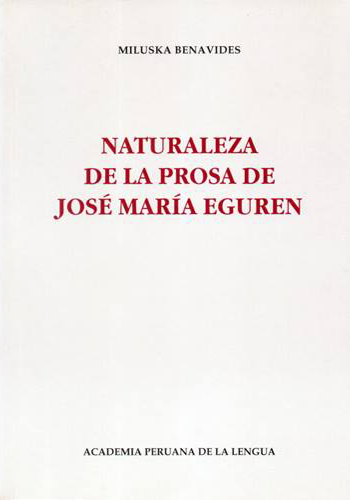 [065073] NATURALEZA DE LA PROSA DE JOSÉ MARÍA EGUREN