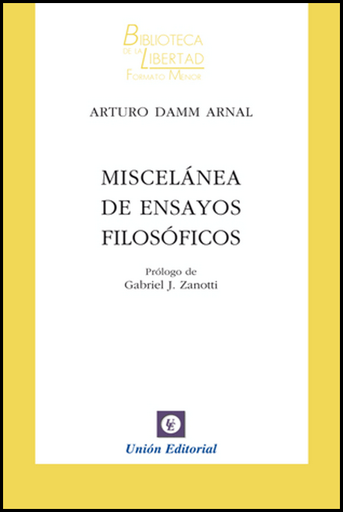 [9788472096998] MISCELÁNEA DE ENSAYOS FILOSÓFICOS