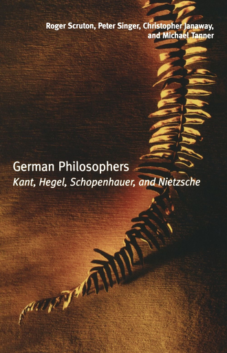 [9780192854247] GERMAN PHILOSOPHERS